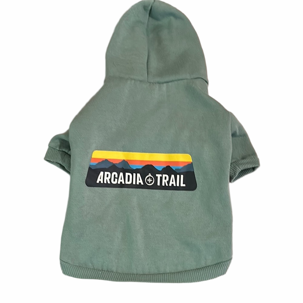 Arcadia Trail DOG Teal Hoodie